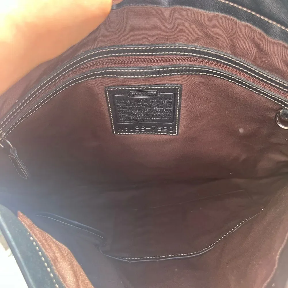 Coach Genuine Leather Shoulder Bag